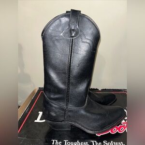 Double H Mens Boots Sz 7 Leather Work Western Boots 3219